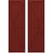 Ekena Millwork Americraft 5-Board Wood 2 Equal Panel Frmd Board-n-Batten Shutters w/Dbl Z-Bar, ARW102BF518X77MRH, PR ARW102BF518X77MRH - alternate 1